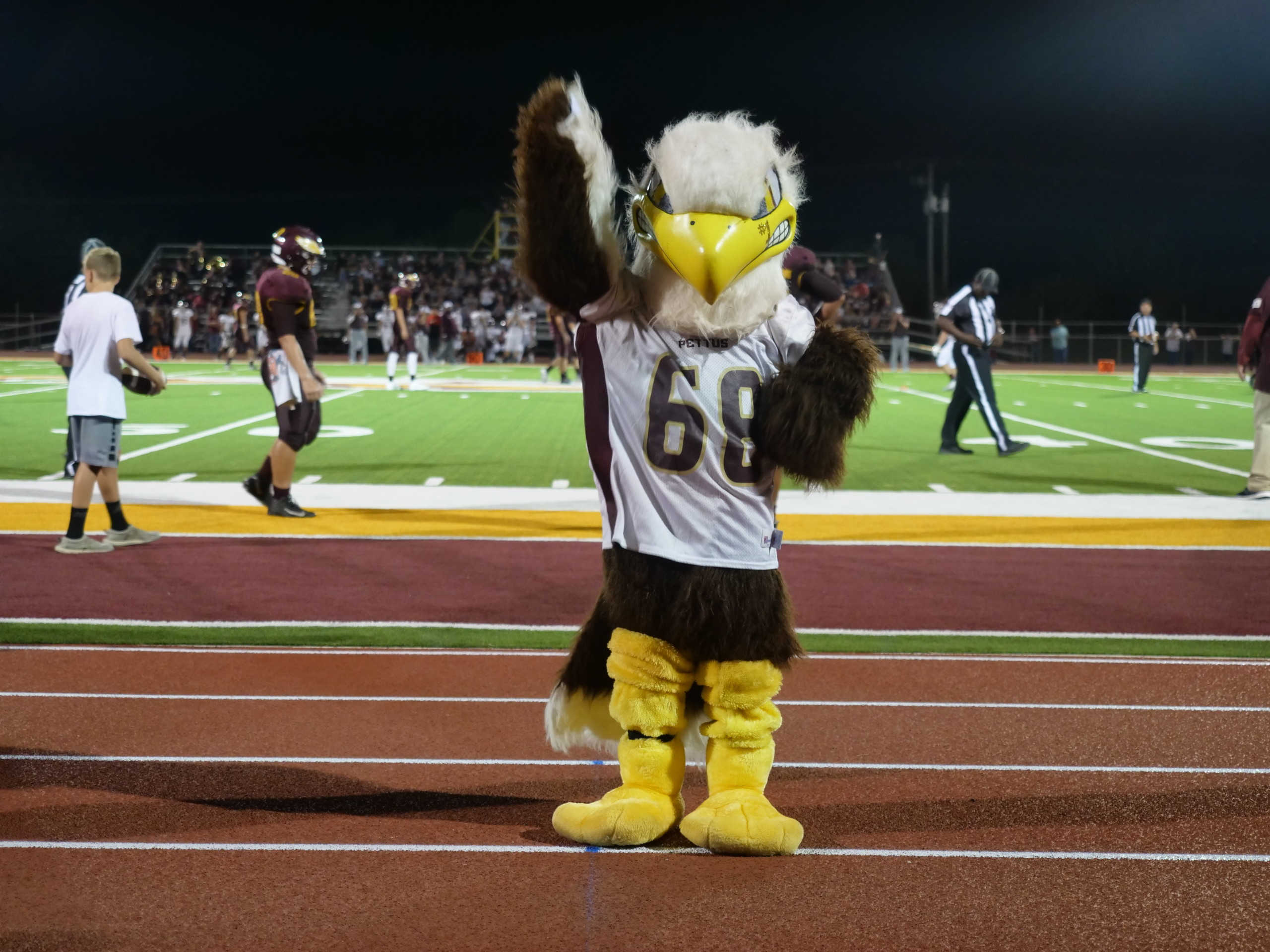  Eagles School Sports Fan Team Spirit Mascot Heart Gift